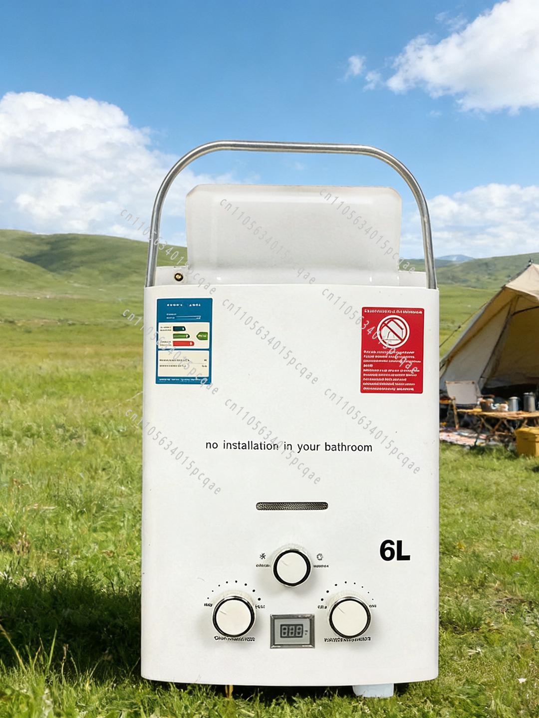 RV Outdoor Water Heater, Lique - مراجعة Outdoor Camping Hot Water Shower وسعره