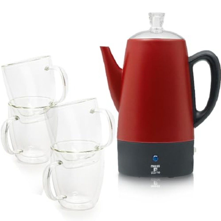 Electric Coffee Percolator, Re - مراجعة Camp Percolator Coffee وسعره