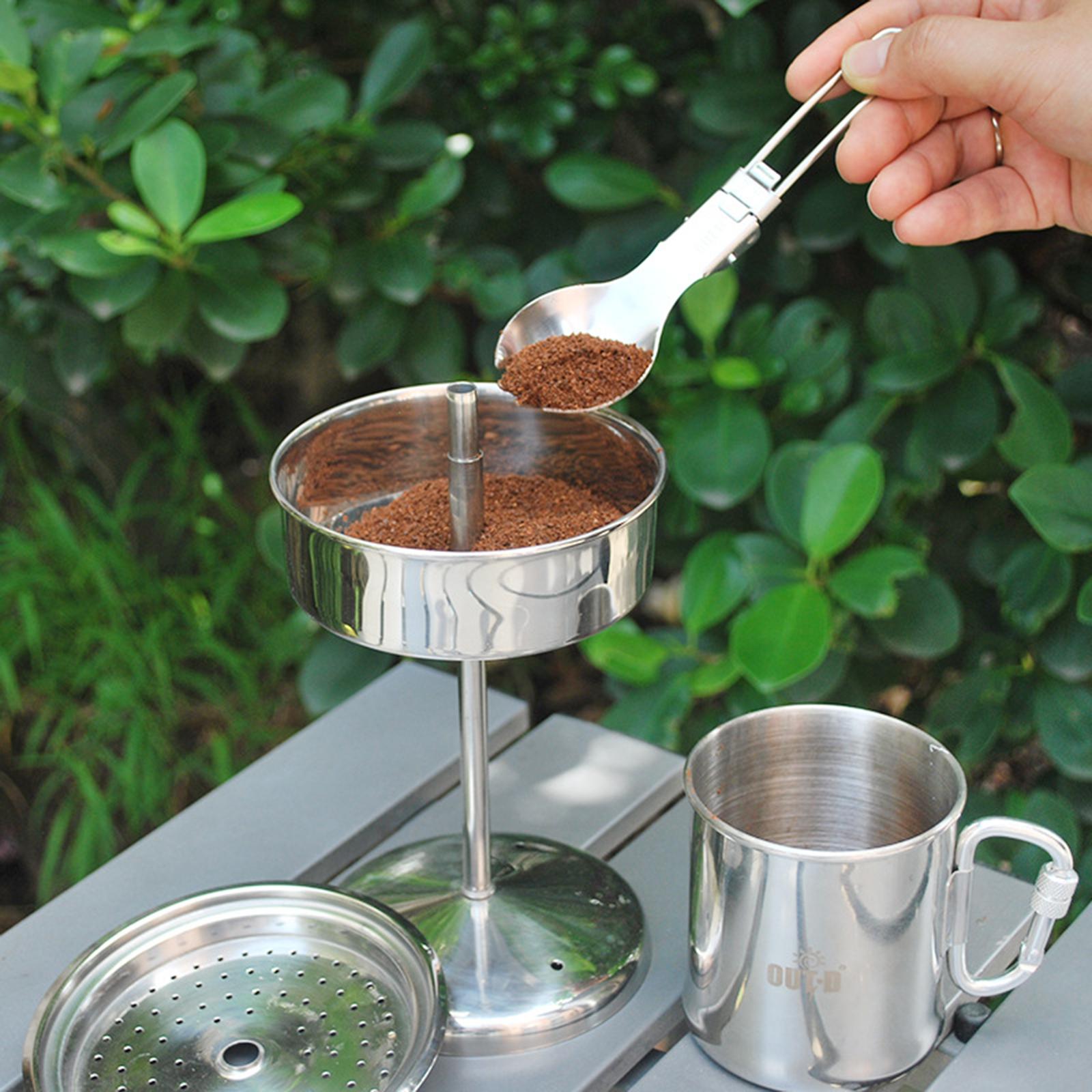Outdoor Stainless Steel Campin - مراجعة Camp Percolator Coffee وسعره