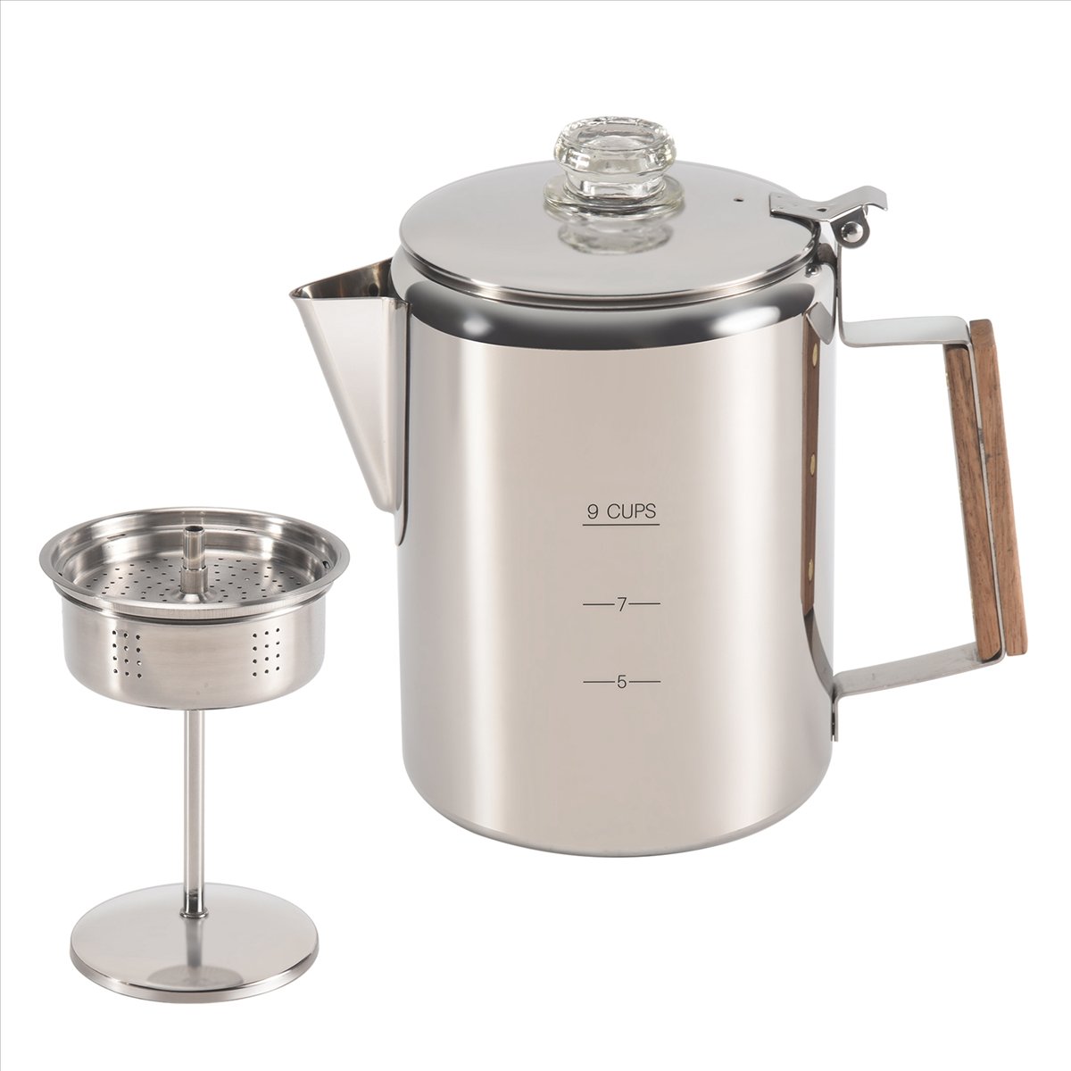 HITL Coffee Percolators Stovet - مراجعة Camp Percolator Coffee وسعره