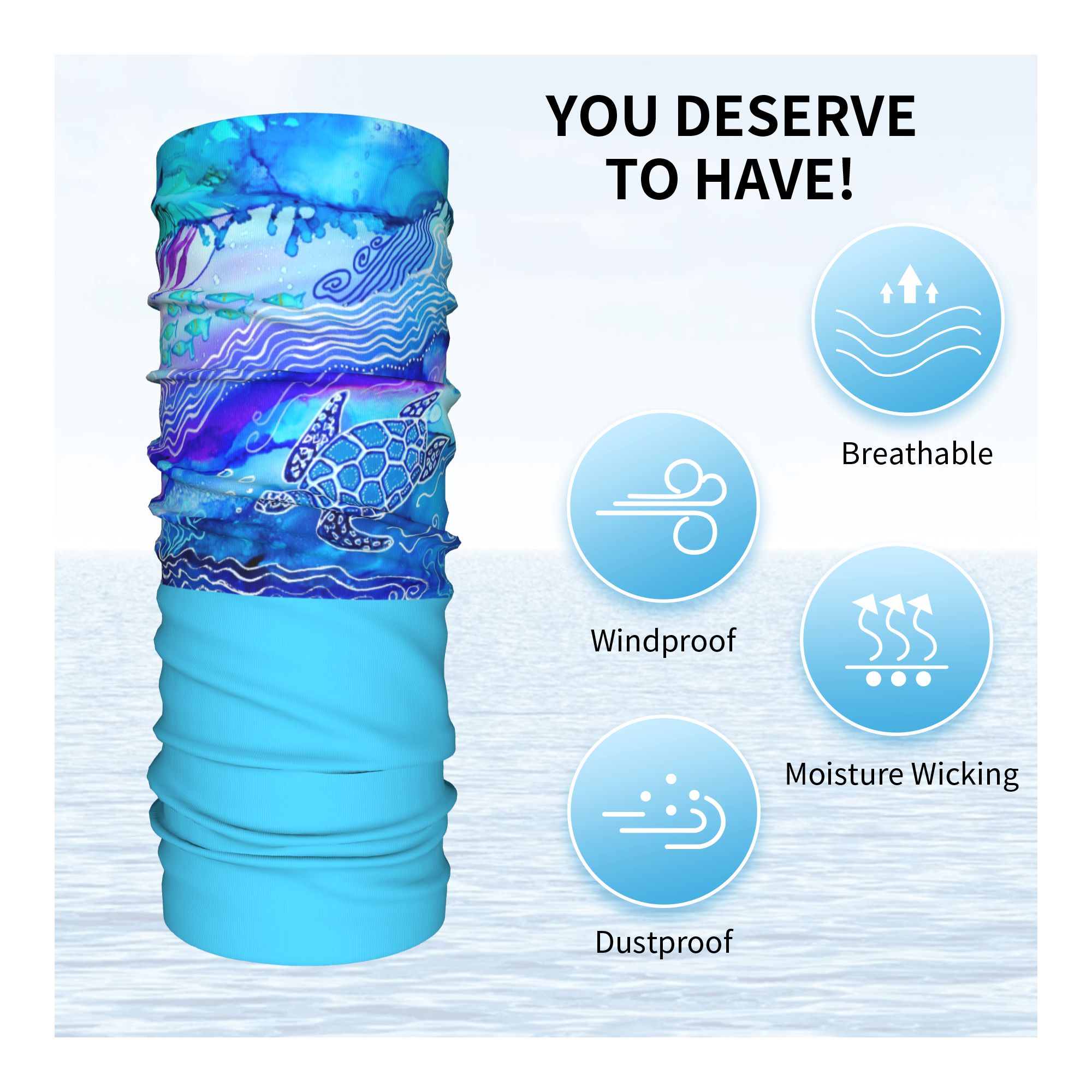 Custom Ocean Turtle Dive Winte - مراجعة Trekking Gaiters وسعره