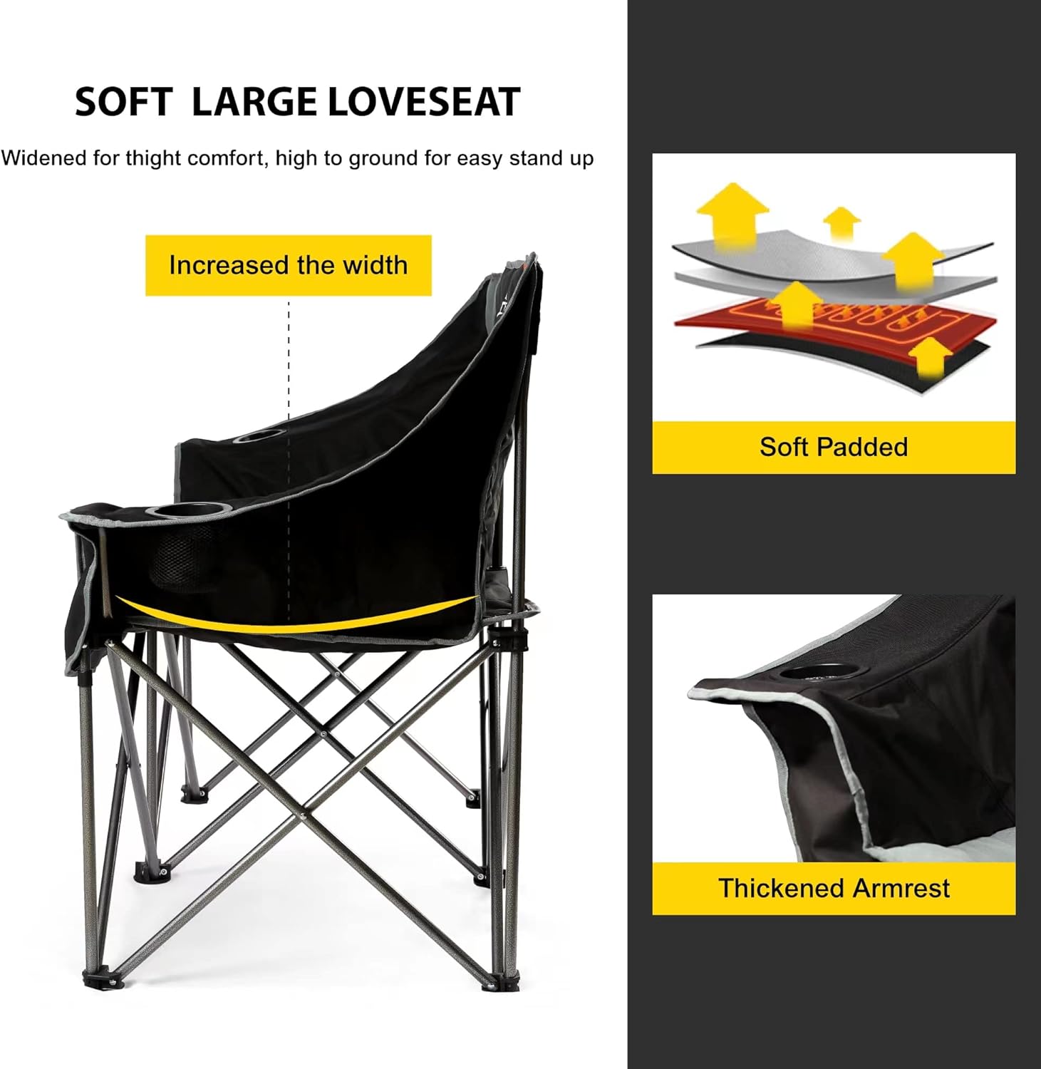 Oversized Fully Padded Camping - مراجعة Camping Quad وسعره