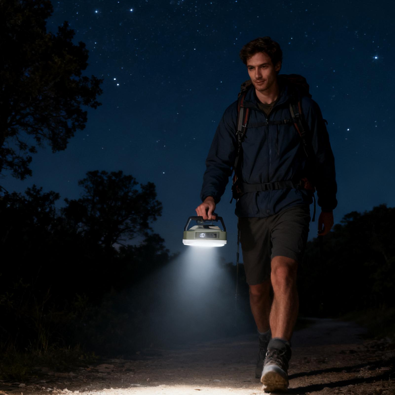 Camping Lantern Rechargeable M - مراجعة Outdoor Camping Jobs وسعره
