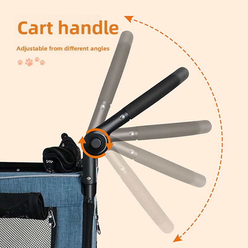 Foldable Dog Trolley Stroller  - مراجعة Outdoor Camping Show وسعره