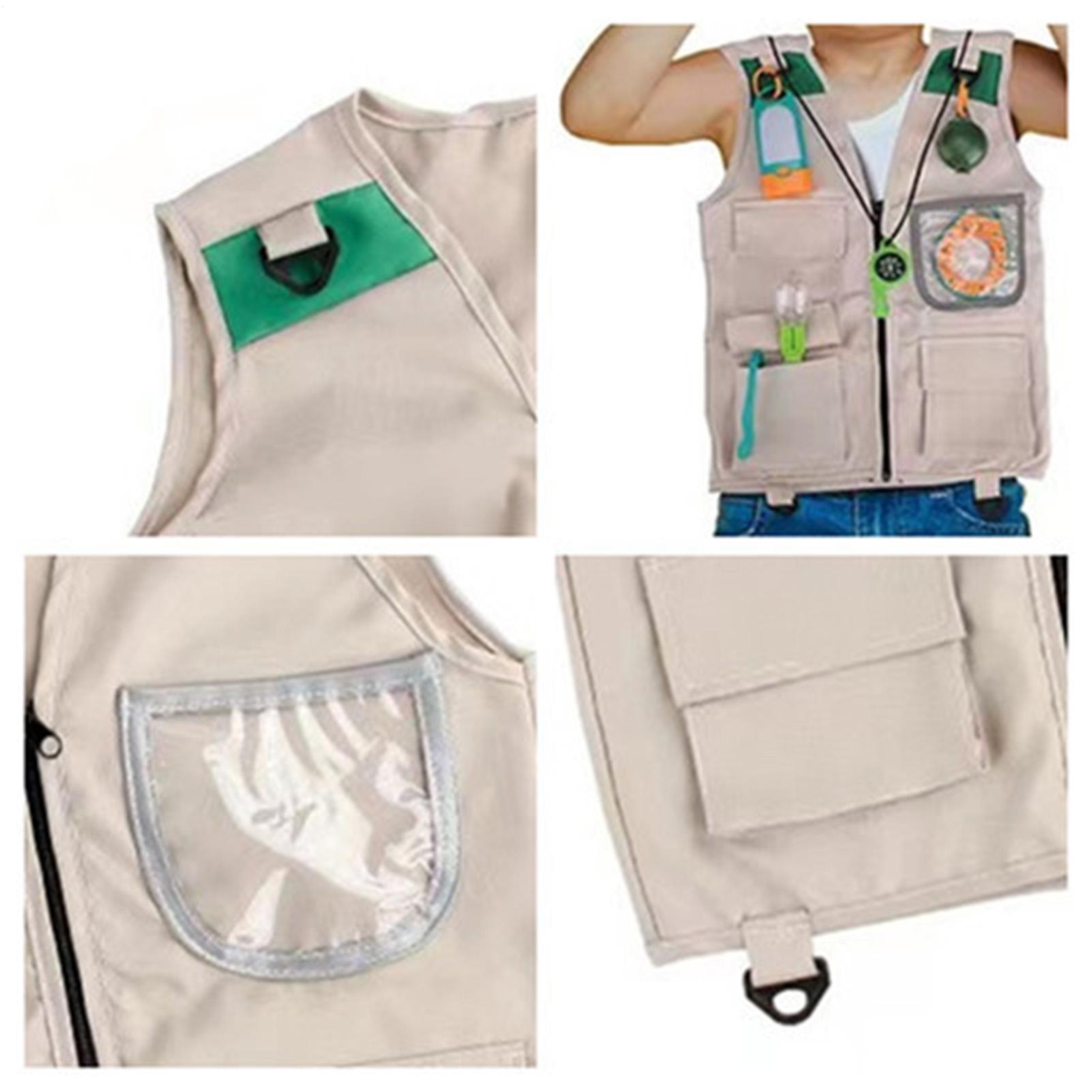 Kids Fishing Vest Sleeveless C - مراجعة Outdoor Camping Kids Activities وسعره