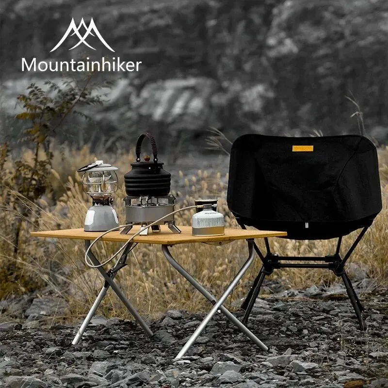 MOUNTAINHIKER 2/3 Bamboo Foldi - مراجعة Outdoor Camping Table With Storage وسعره