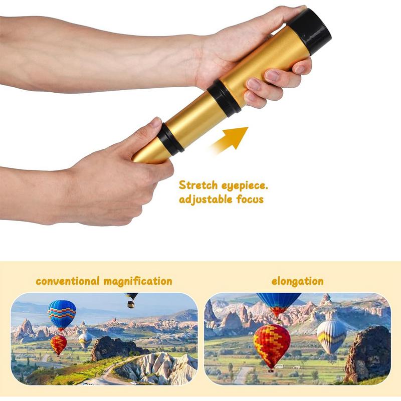 Pirate Telescope Zoomable Pock - مراجعة Outdoor Camping Kids Activities وسعره