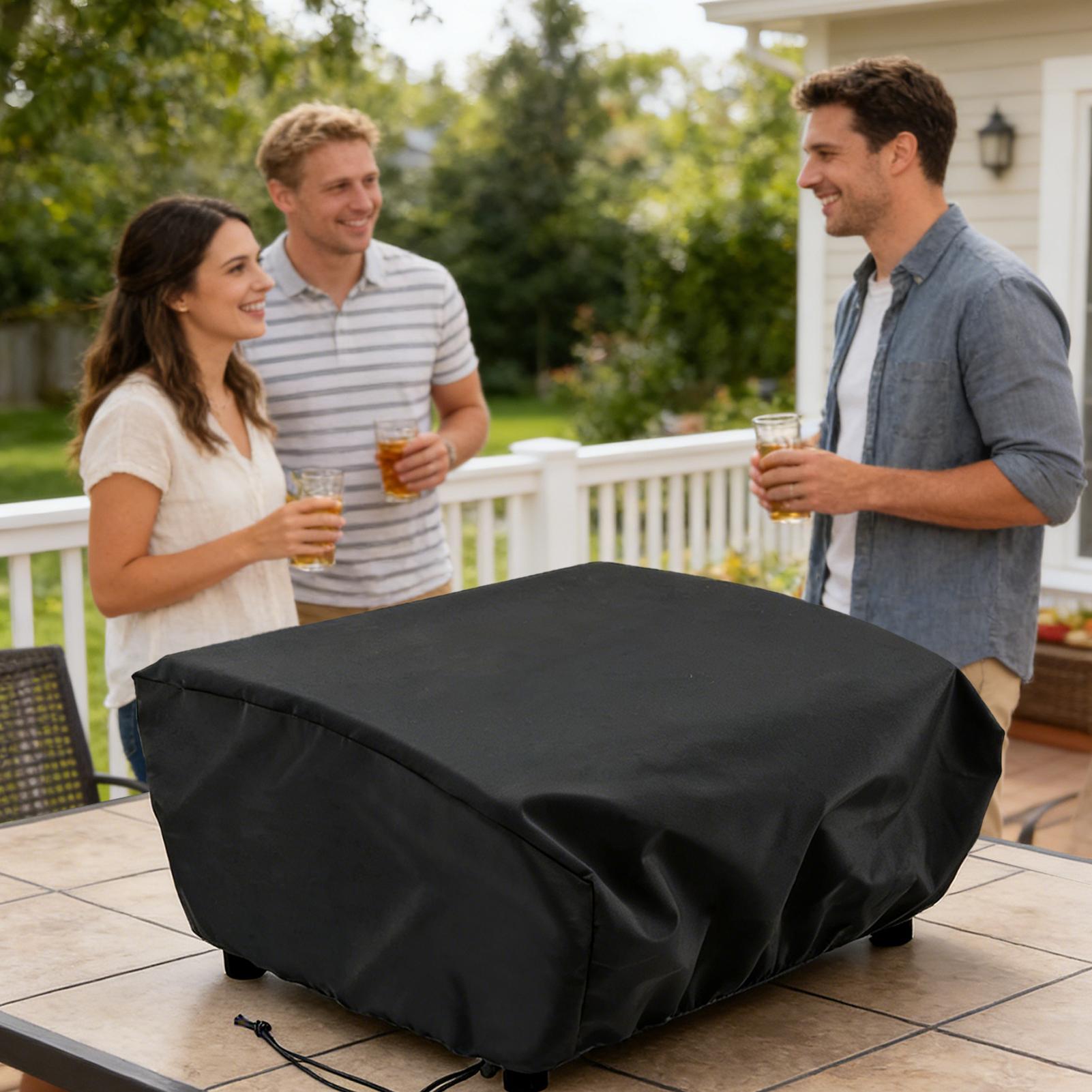 Grilling Cover Heavy Duty Wate - مراجعة Outdoor Camping Griddle وسعره