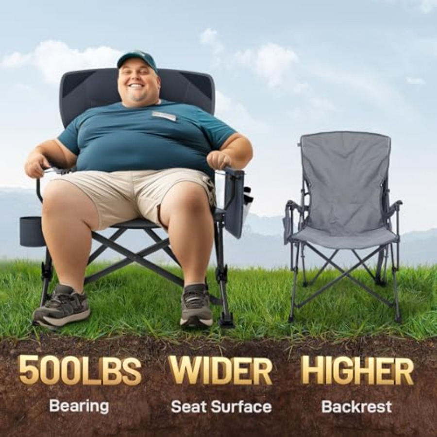 Oversized Folding Camping Chai - مراجعة Camping Quad وسعره